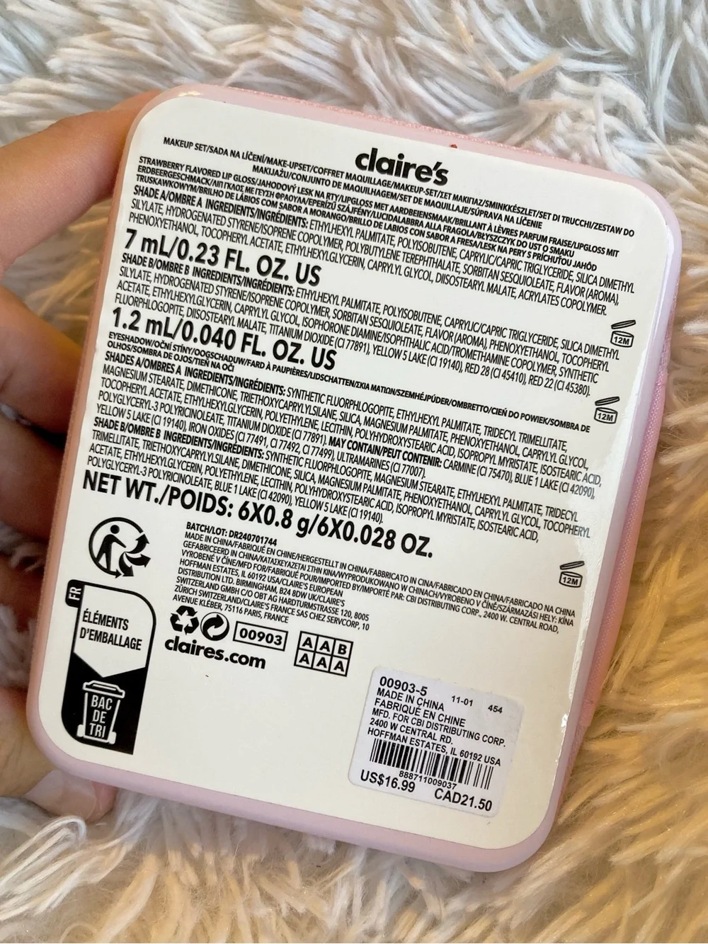 Claire’s - Beauty Box